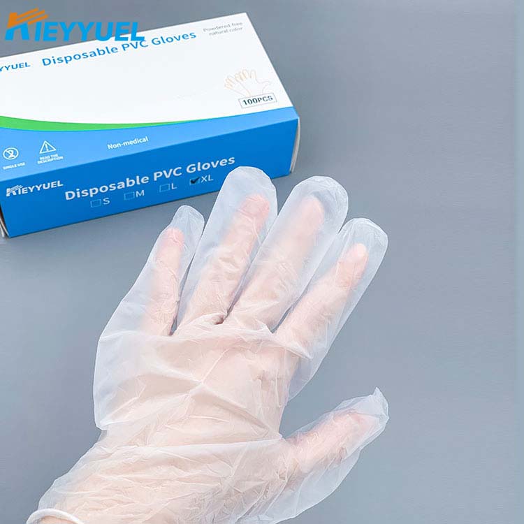 Disposable PVC Guwantes